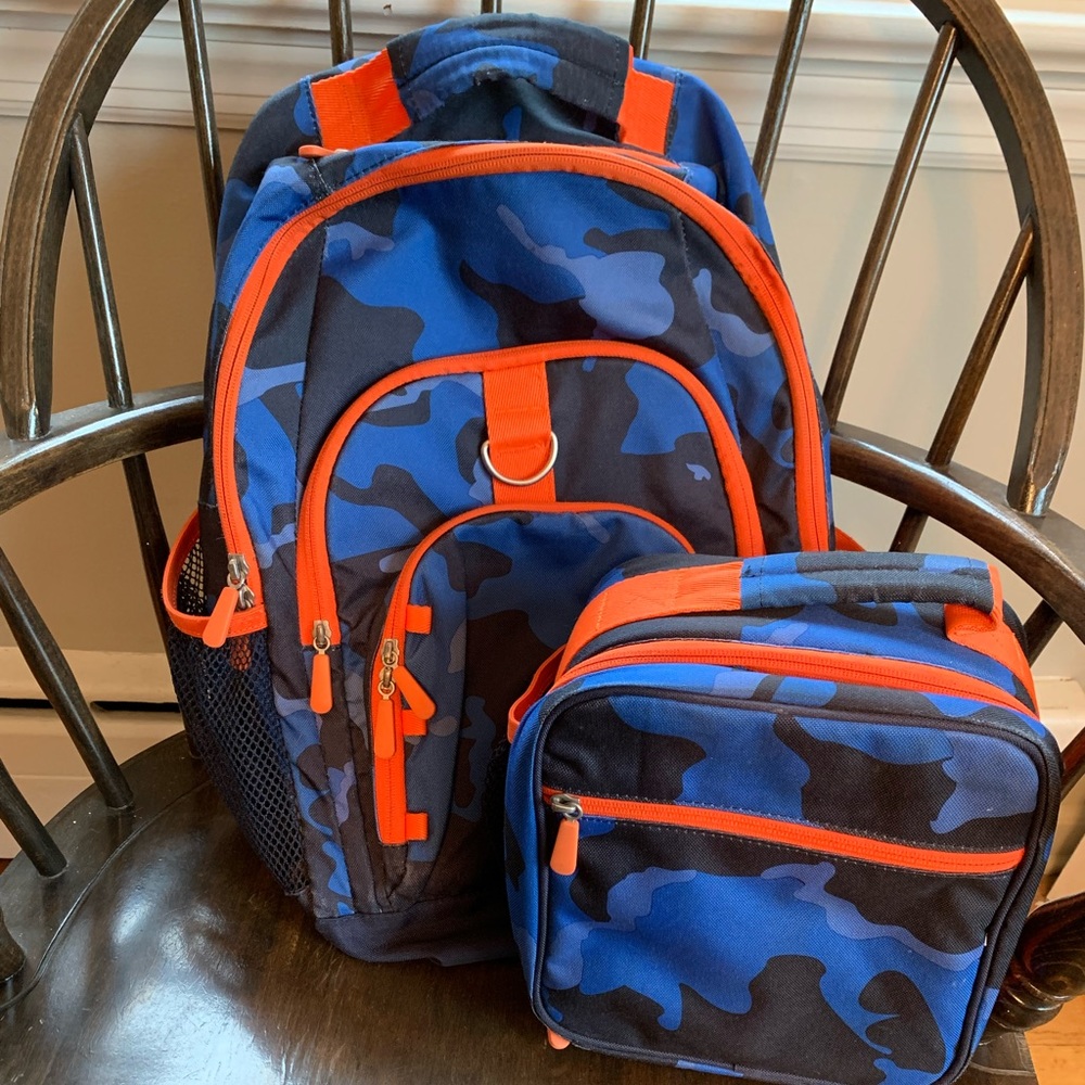 Pottery Barn Backpack and Lunchbox